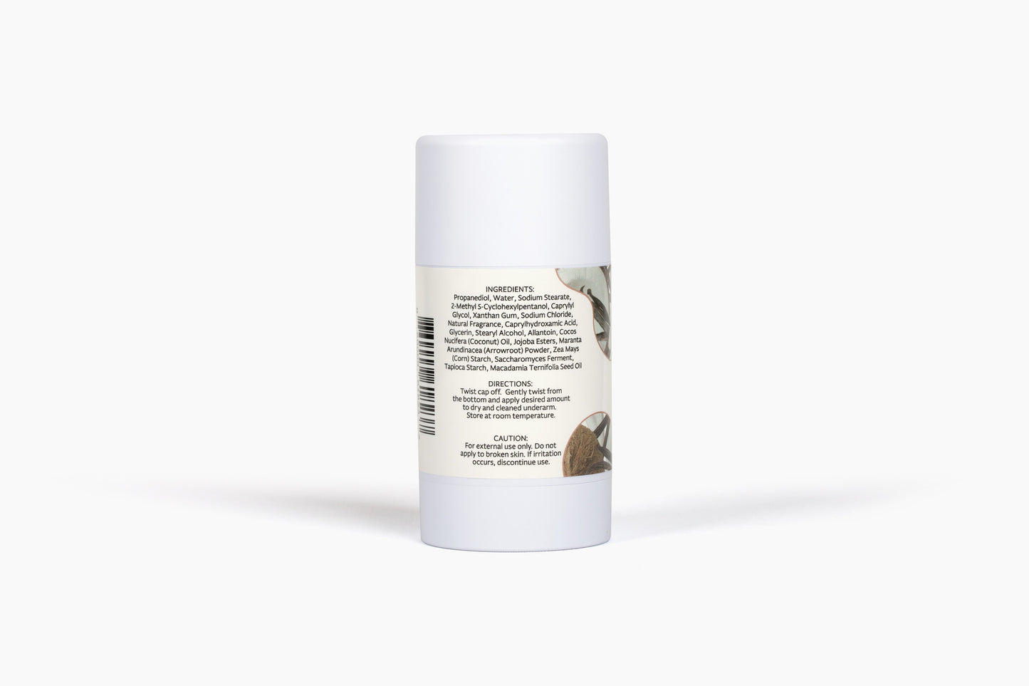 BODY206 Natural Kids Deodorant, Aluminum-Free, Baking Soda-Free, Paraben-Free (2.6oz.) (Coconut & Vanilla)
